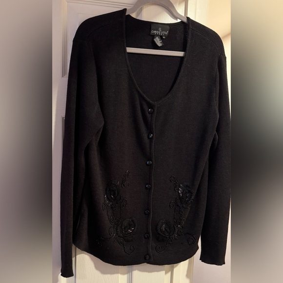 Carol Little Sport Sweaters - Vintage Carol Little Sport Cardigan